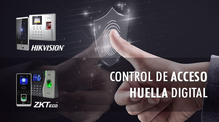 Control de acceso huella Zkteco - Control de acceso huella Hikvision