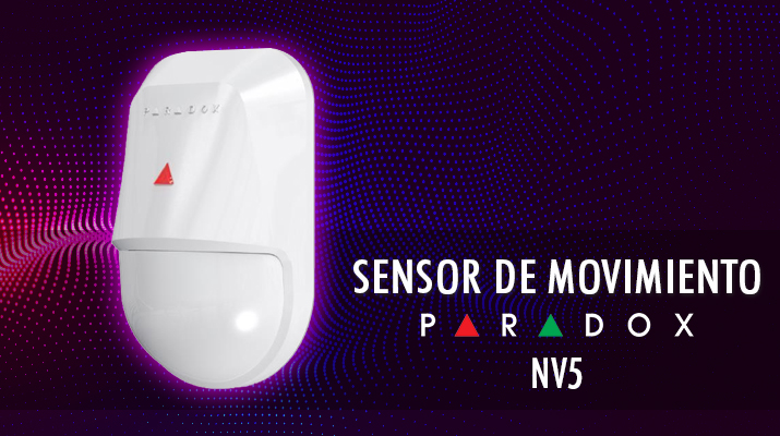 Sensor de movimiento Paradox nv5