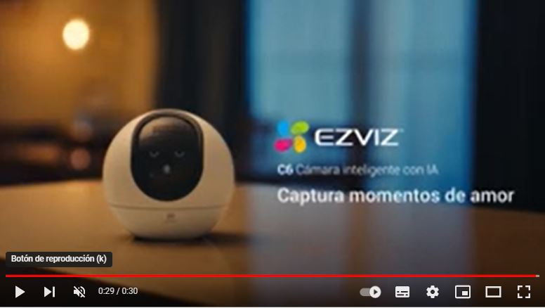 EZVIZ C6  La protección se hace fácil y agradable 1080p