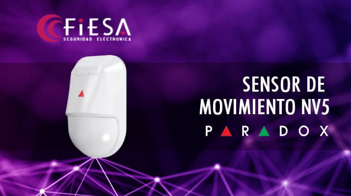 Sensor de movimiento Paradox NV5