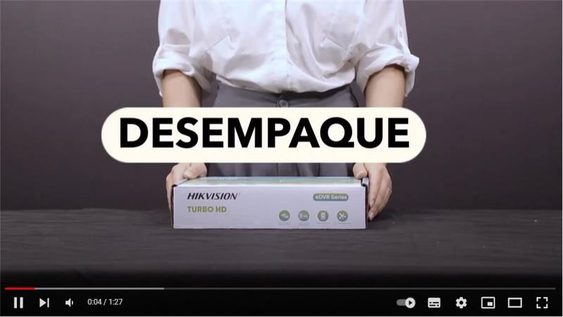 Hikvision eDVR - Desempaque y prueba