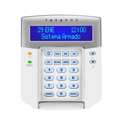 Teclado SP/MG LCD alfanumérico, 32 zonas, 2 particiones