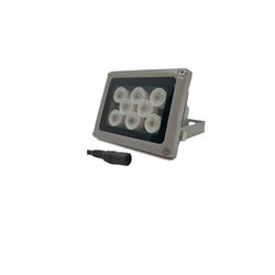 Reflector 8 Leds, 10W, con fotocélula, IP66