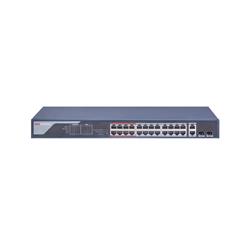 Switch 24 ports PoE 10/100 + 1 Gbe + 1 SFP, 802.3af/at