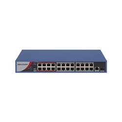 Switch 24 ports PoE 10/100 + 1 Gbe + 1 SFP, 802.3af/at, max 225W