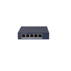 Switch Gigabit PoE+, Administrable, 4 Puertos 1000 Mbps PoE+, 60 Watts