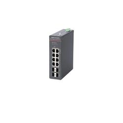 Switch Gigabit PoE+ Industrial, Administrable, 4 Puertos Gigabit PoE+ (90 W) + 4 Puertos Gigabit PoE