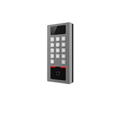 Terminal de control de accesos con cámara de 2MPx, lector Mifare, Protección IP65 e IK09