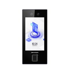 Terminal de acceso con reconocimiento facial, huella, tarjeta MIFARE y PIN, pantalla táctil de 4,5