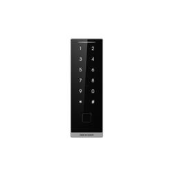 Lector de proximidad EM 125 kHz con teclado, RS-485/Wiegand y protección IP65.