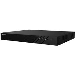 NVR IP Hikvision 16 canales, 16 puertos PoE integrados, grabación hasta 8MP, H.265+, salida HDMI 4K/