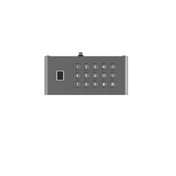 Módulo de Teclado y Huella Digital para Frente de Calle IP DS-KD9633-WBE6, Conexión USB-C. IP65/IK07