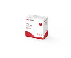 Cable U/UTP Cat6 de 305m, conductores de cobre sólido, aislamiento HDPE, cubierta PVC gris.