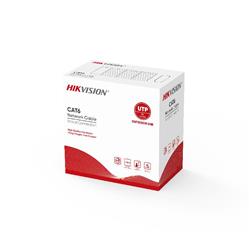 Cable UTP Cat6 para exterior, cobre sólido 23 AWG, cubierta PE negra y bobina de 305 m.