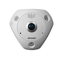 Cámara IP Ojo de Pez, 6 Megapixel,  vista 360°, DEWARPING, WDR 120 dB, 15 mts IR, Entrada y Salida d