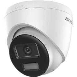 Cámara IP tipo turret 2 MP con visión nocturna IR 30 m, detección de humanos y vehículos, y carcasa 