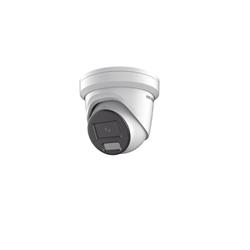 Cámara IP, turret, 4 Mpx, lente 2.8 mm, 40 mts IR + 40 m Luz Blanca,  Micrófono, IP67