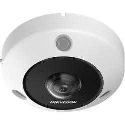 Cámara IP fisheye 360°, 12MP, 20 modos de visualización, conteo de personas y mapa de calor por IA, 