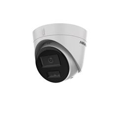 Cámara IP, Turret, 4 Mpx, Lente 2.8 mm, 30 m IR + Luz Blanca, Micrófono, Exterior IP67, SD