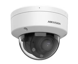Domo IP 6MP motorizado con Smart Hybrid Light hasta 30m, detección de personas/vehículos y carcasa I