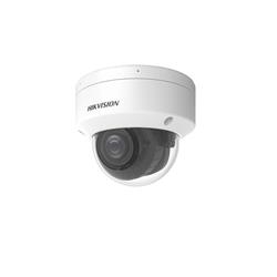 MiniDomo IP, 4 Megapixel, Lente Mot. 2.8 a 12 mm, 40m Luz Blanca + IR, IP67/IK10, alarma