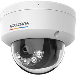 Cámara IP domo ColorVu 3.0 4MP, lente 2.8mm, Smart Hybrid Light (IR+blanca) hasta 30m, detección hum