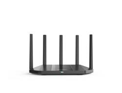 Router Wi-Fi 6 AX1800 con 5 antenas, 1 WAN + 3 LAN Gigabit, MU-MIMO, OFDMA, app/web, modos múltiples