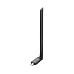 Adaptador USB Wi-Fi 6 AX300 de 2,4 GHz, hasta 300 Mbps y antena externa de 6 dBi.