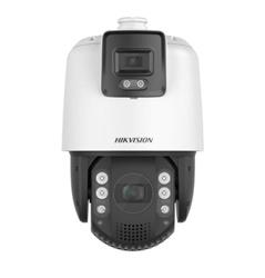 Cámara PTZ IP 4 MP con zoom óptico 32×, IR hasta 100 m, AcuSense y carcasa IP66 para exteriores.