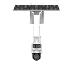 Cámara PT solar 4MP con conexión 4G, detección PIR+radar, audio bidireccional, estrobo y carcasa IP6
