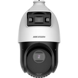 Domo PTZ IP, Tandemvu, 4 Mpx, con cámara fija también de 4 Mpx, 25X Zoom, 100m IR, IP66
