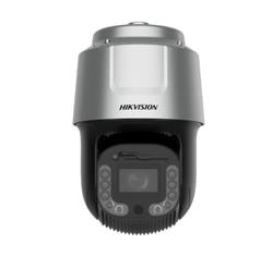 PTZ dome 4MP con zoom óptico 48×, visión nocturna láser de hasta 500m, detección facial y vehicular,