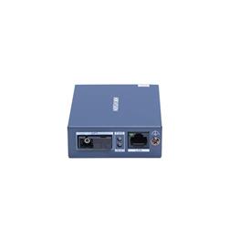 Convertidor de medios (Transmisor) Gigabit con RJ45 + SC, fibra monomodo de una sola fibra y alcance