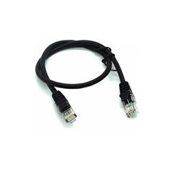 Patchcord Cat 5E, 0,50m, negro