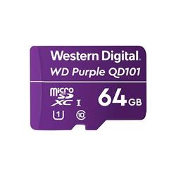 Memoria MicroSD WD PURPLE 64GB