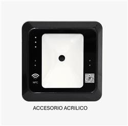 Acrílico/accesorio para leer código QR en lectores QR500